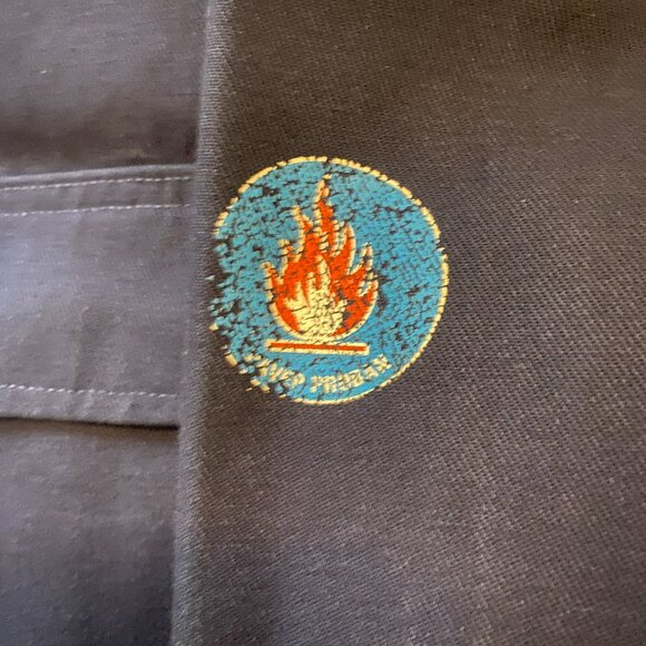 vintage 90s cotton work jacket proban size medium to large - Picture 3 of 11